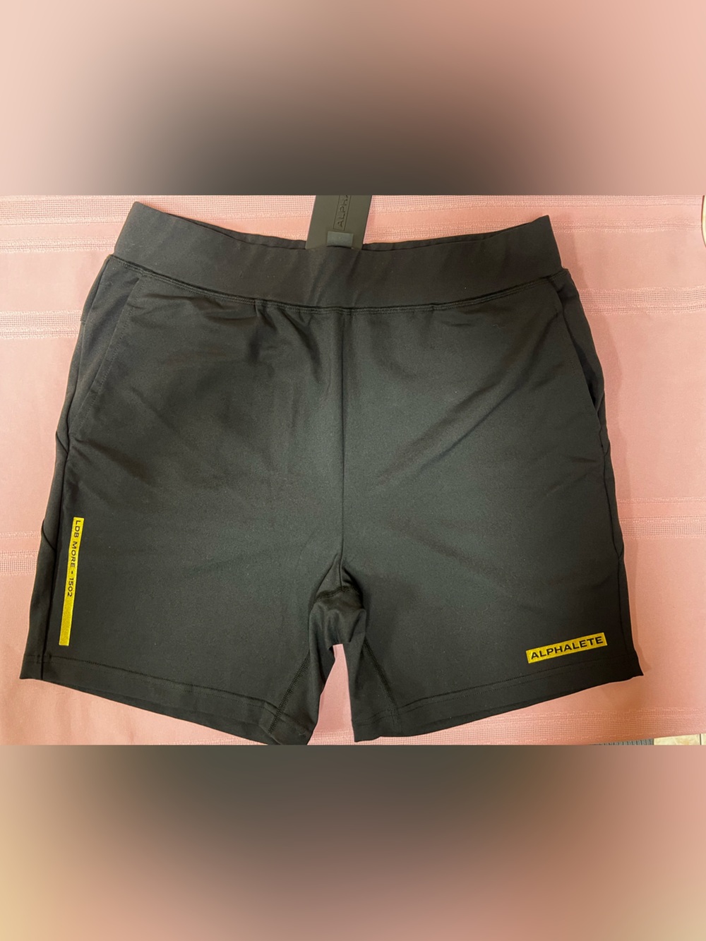 Alphalete LDB MORE 1502 Black Athletic Shorts